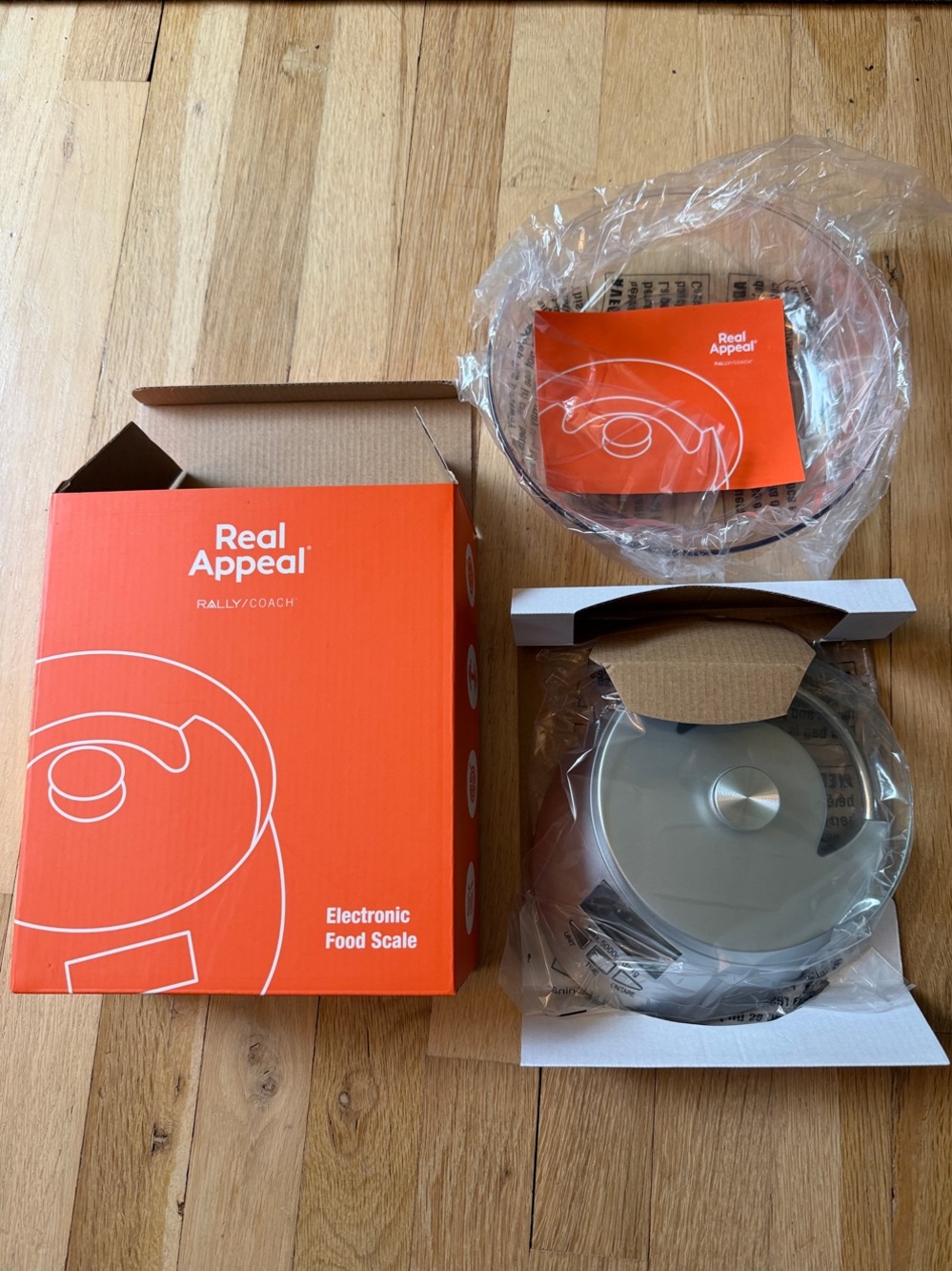 NWT Rally/Coach Real Appeal Electronic Food Scale - Sleek Kitchen Precision